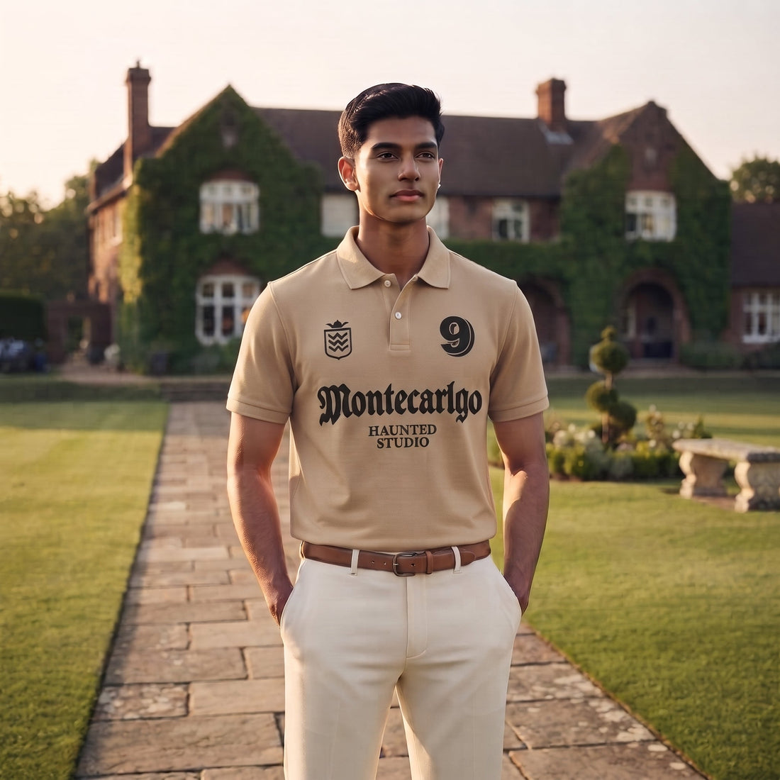 Montecarlgo Haunted Studio Polo Shirt